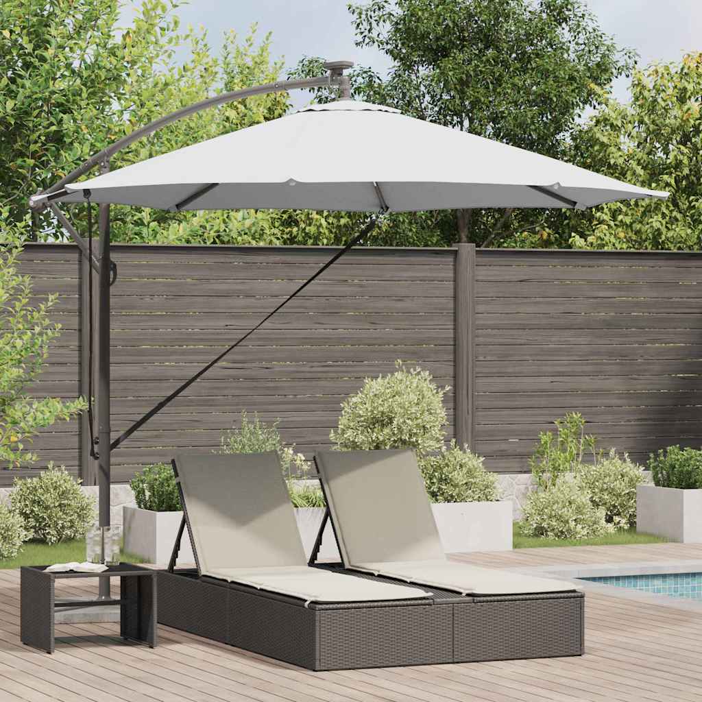 Sonnenschirm 294 X 294 X 248 Cm Polyester Und Aluminium