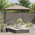 Sonnenschirm 294 X 294 X 248 Cm Polyester Und Aluminium