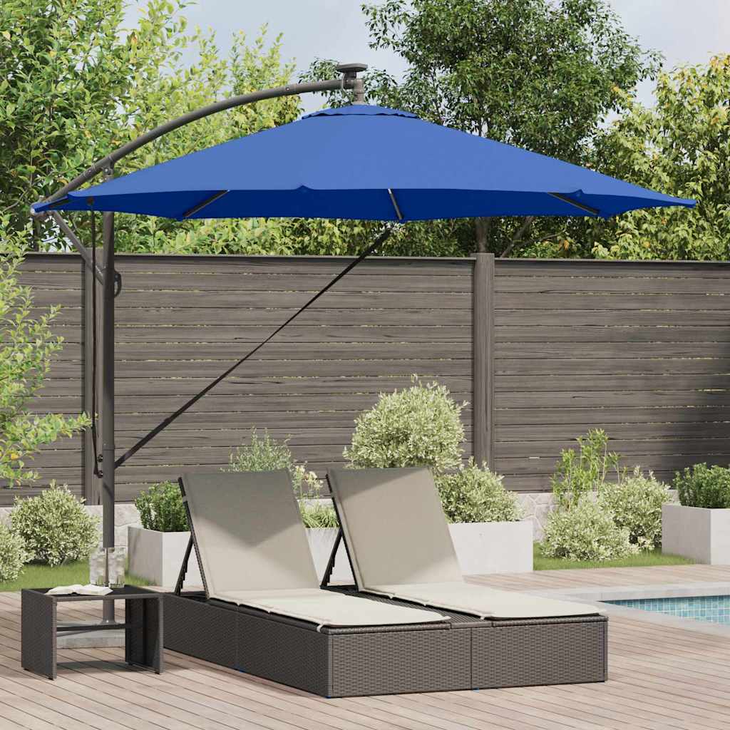 Sonnenschirm 294 X 294 X 248 Cm Polyester Und Aluminium