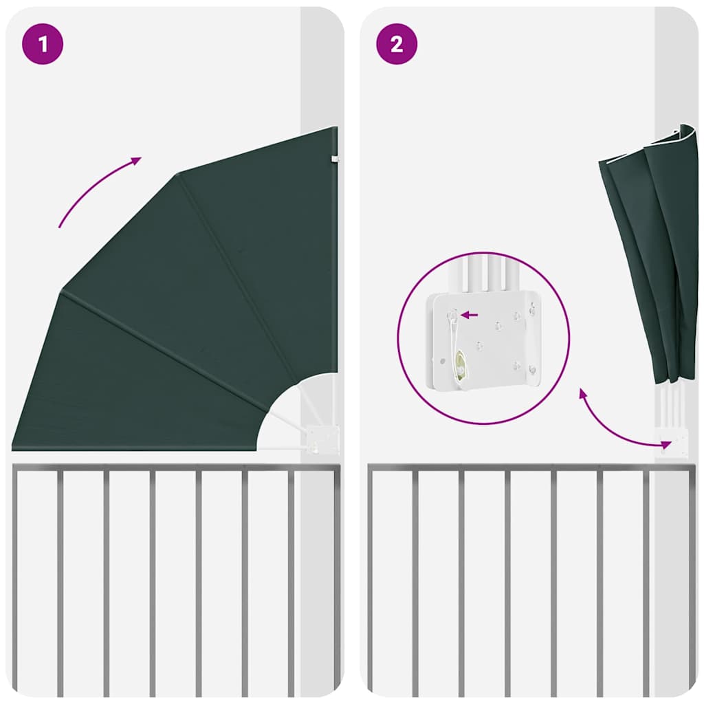 Balkon Sichtschutz Polyester