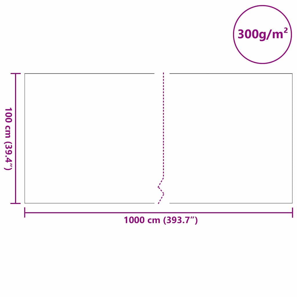 Teichvlies Grau Polyester Und Baumwolle