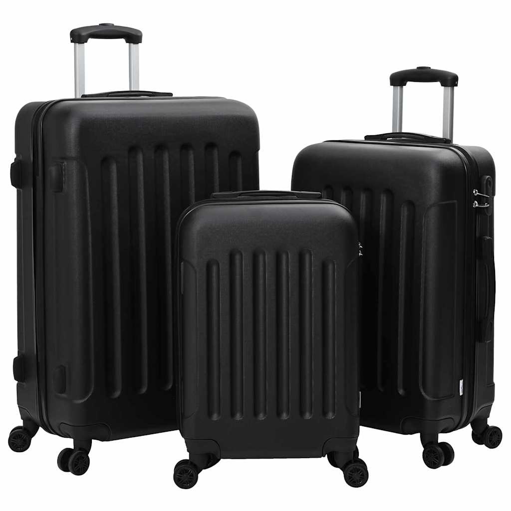 Koffer Mit Schloss 3 Pcs 50 X 31 X 78 Cm Abs Kunststoff