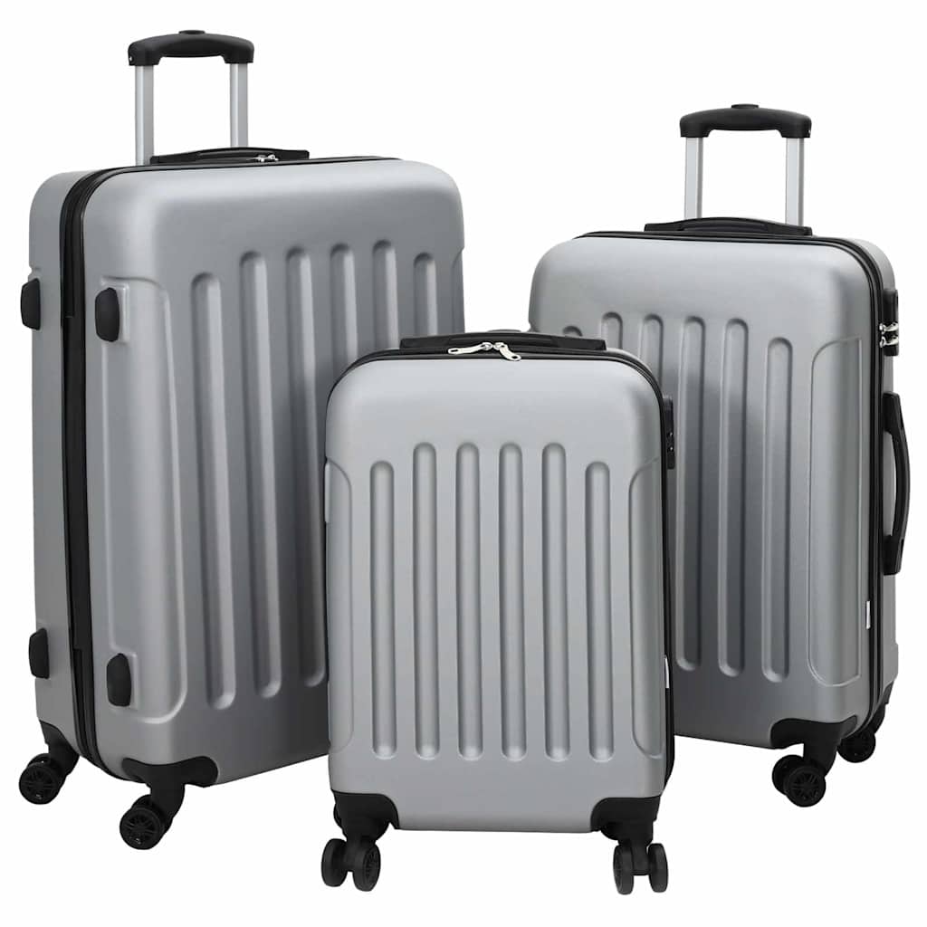 Koffer Mit Schloss 3 Pcs 50 X 31 X 78 Cm Abs Kunststoff