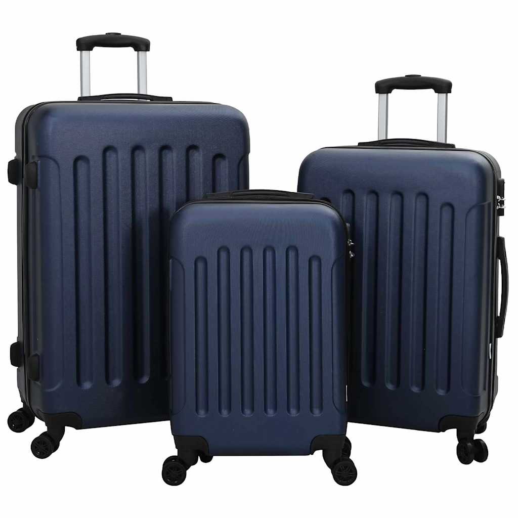 Koffer Mit Schloss 3 Pcs 50 X 31 X 78 Cm Abs Kunststoff