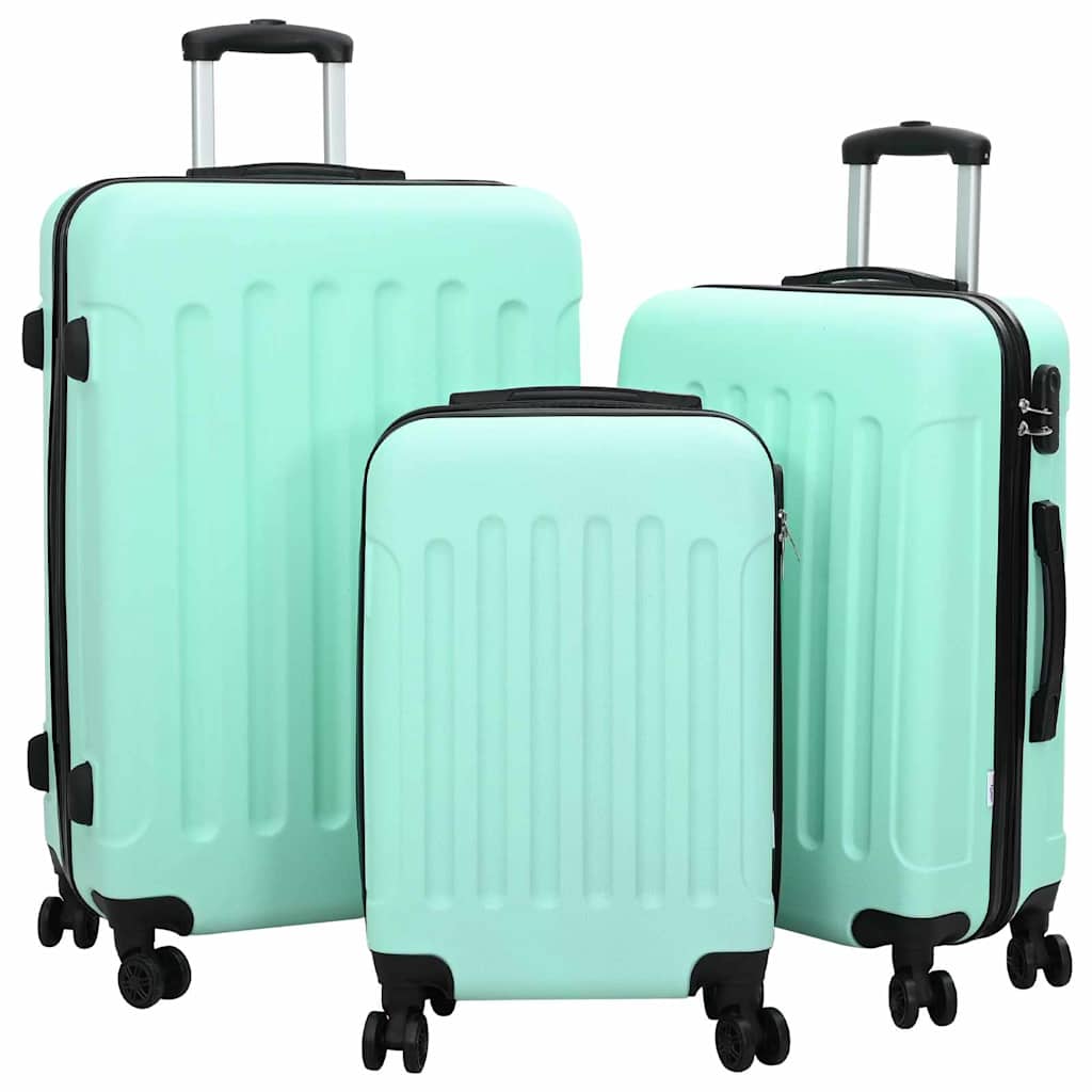 Koffer Mit Schloss 3 Pcs 50 X 31 X 78 Cm Abs Kunststoff