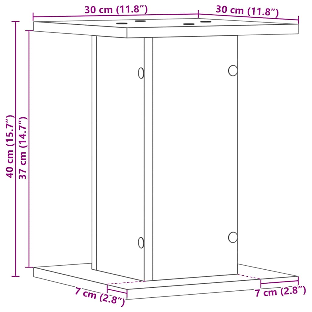 Lautsprecherständer 2 Pcs