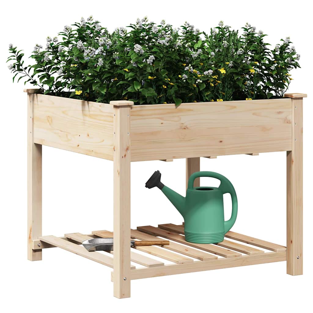 Garten-Pflanzgefäß Mit Regal Beige