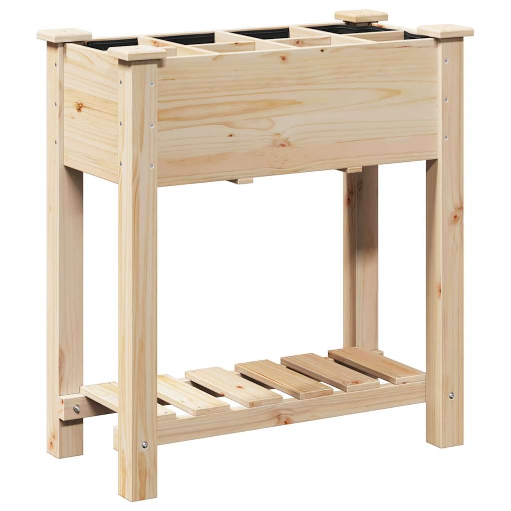 Garten-Pflanzgefäß Mit Regal Beige
