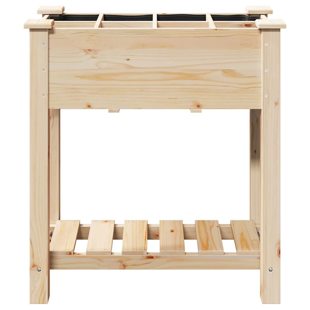 Garten-Pflanzgefäß Mit Regal Beige