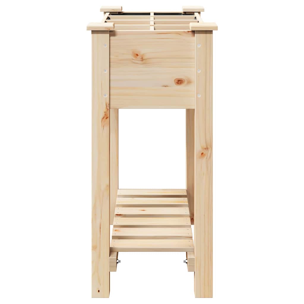 Garten-Pflanzgefäß Mit Regal Beige