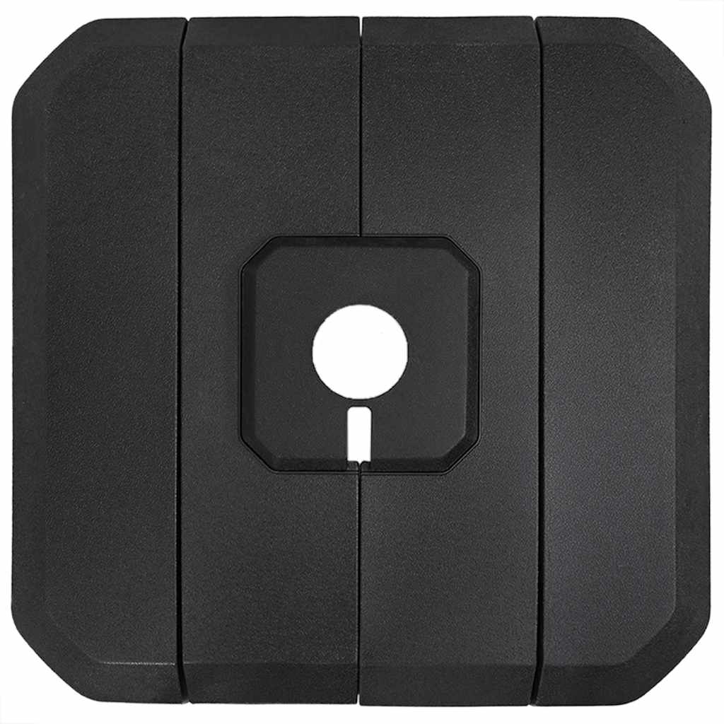 Basis Für Freischwinger-Sonnenschirm Schwarz 98 X 98 X 98 Cm