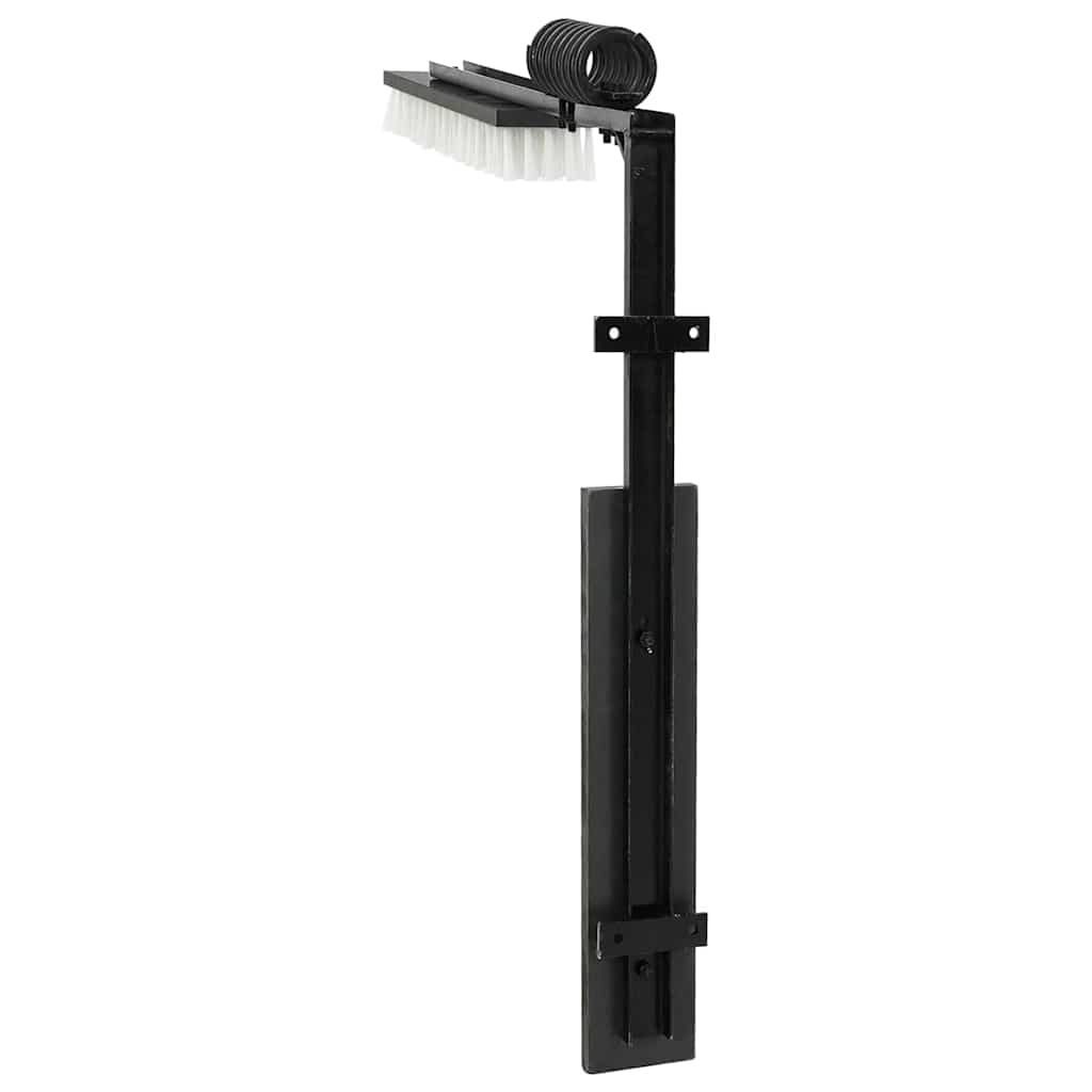 Kühbürste Verstellbar Schwarz Und 84 X 10 X 91 Cm Pvc