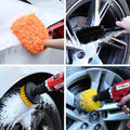 Auto Bürsten Set Mehrfarbig Poly-Rattan