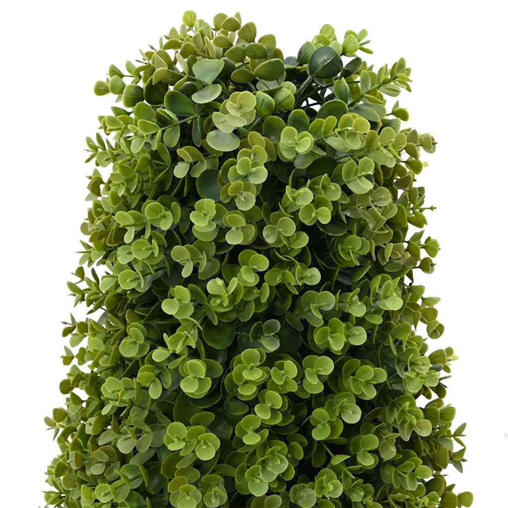 Eukalyptus Gras Turm Grün 27 X 27 X 90 Cm Kunststoff Schwarz