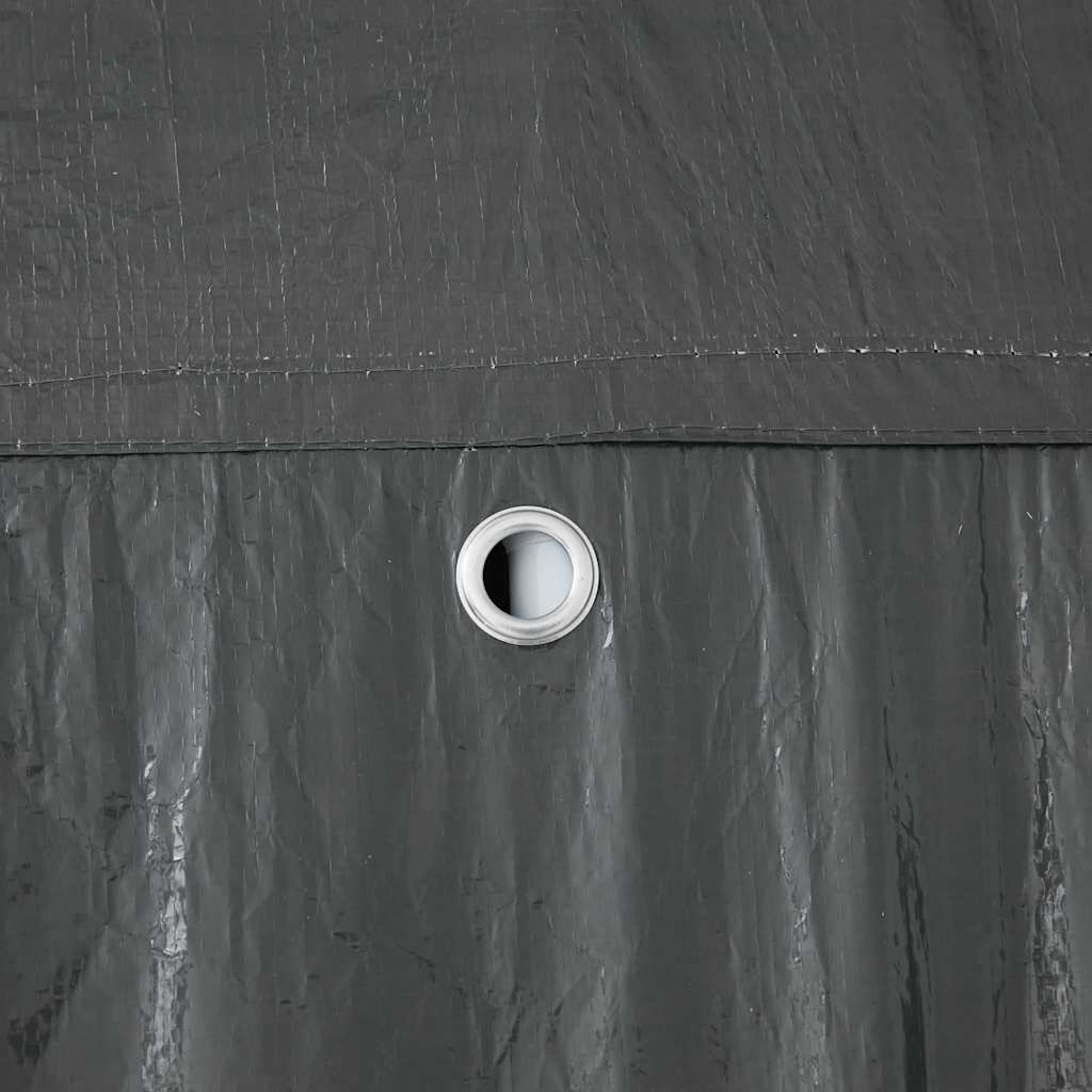 Party-Zelt 400 X 400 X 266 Cm Polyethylen Und Stahl