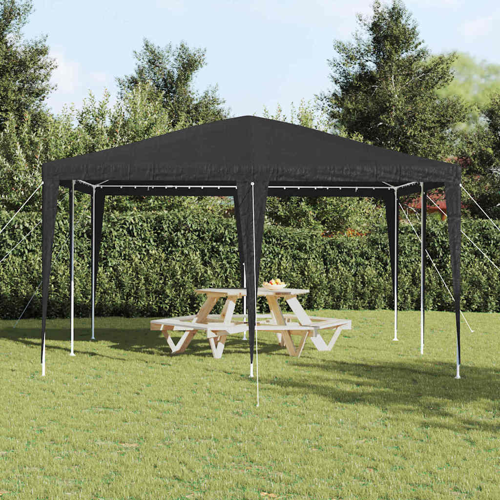 Party-Zelt 400 X 400 X 266 Cm Polyethylen Und Stahl