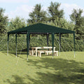 Party-Zelt 400 X 400 X 266 Cm Polyethylen Und Stahl