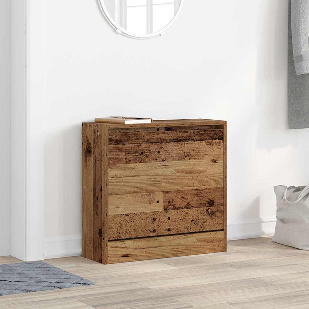 Schuhschrank Mit Regal Holzwerkstoff