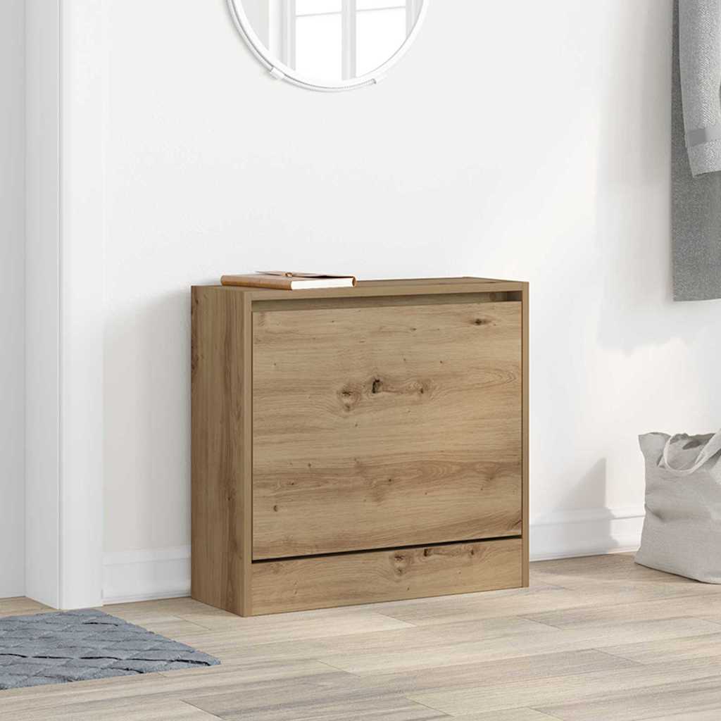 Schuhschrank Mit Regal Holzwerkstoff