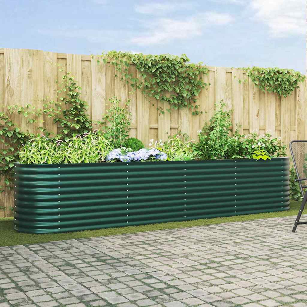 Garten-Hochbeet Verzinkter Stahl