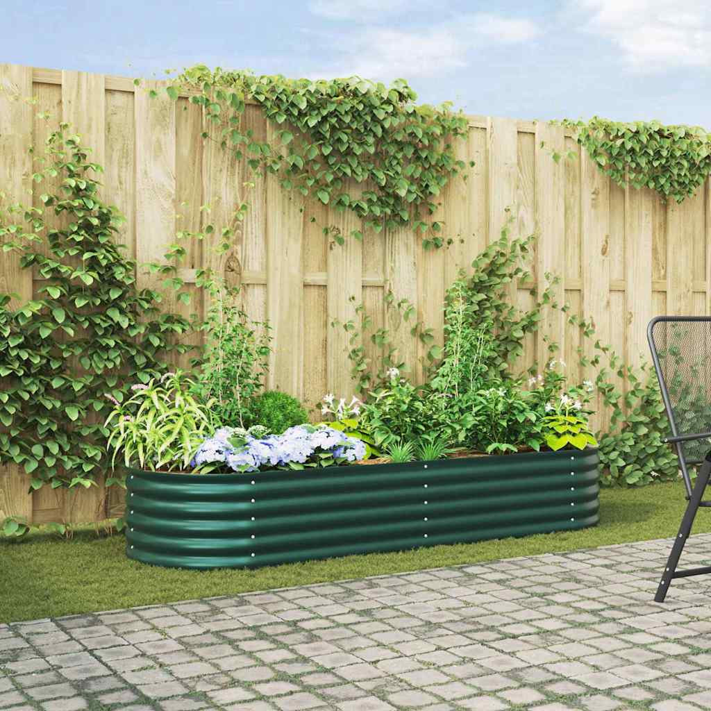 Garten-Hochbeet Verzinkter Stahl