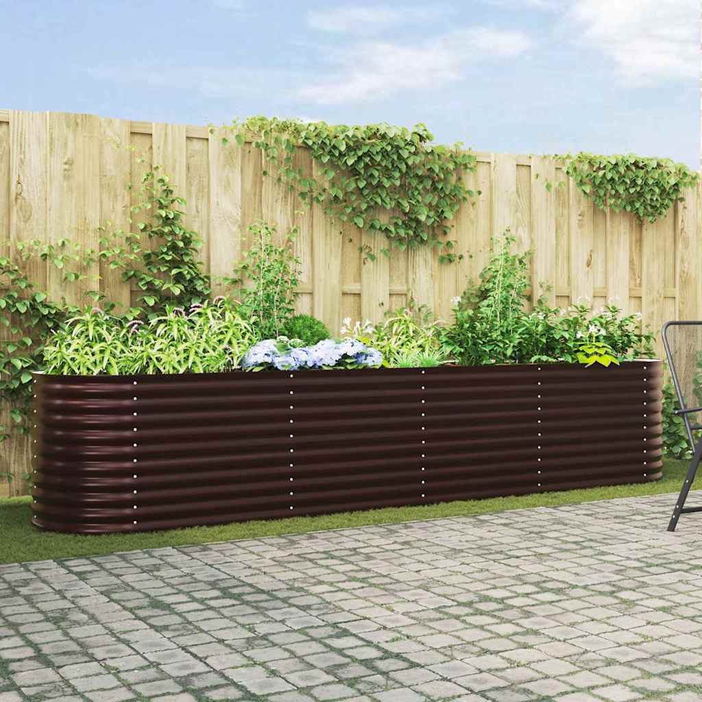 Garten-Hochbeet Verzinkter Stahl