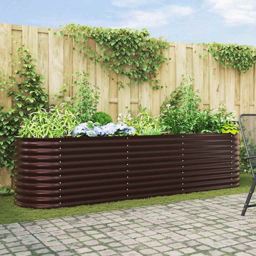 Garten-Hochbeet Verzinkter Stahl