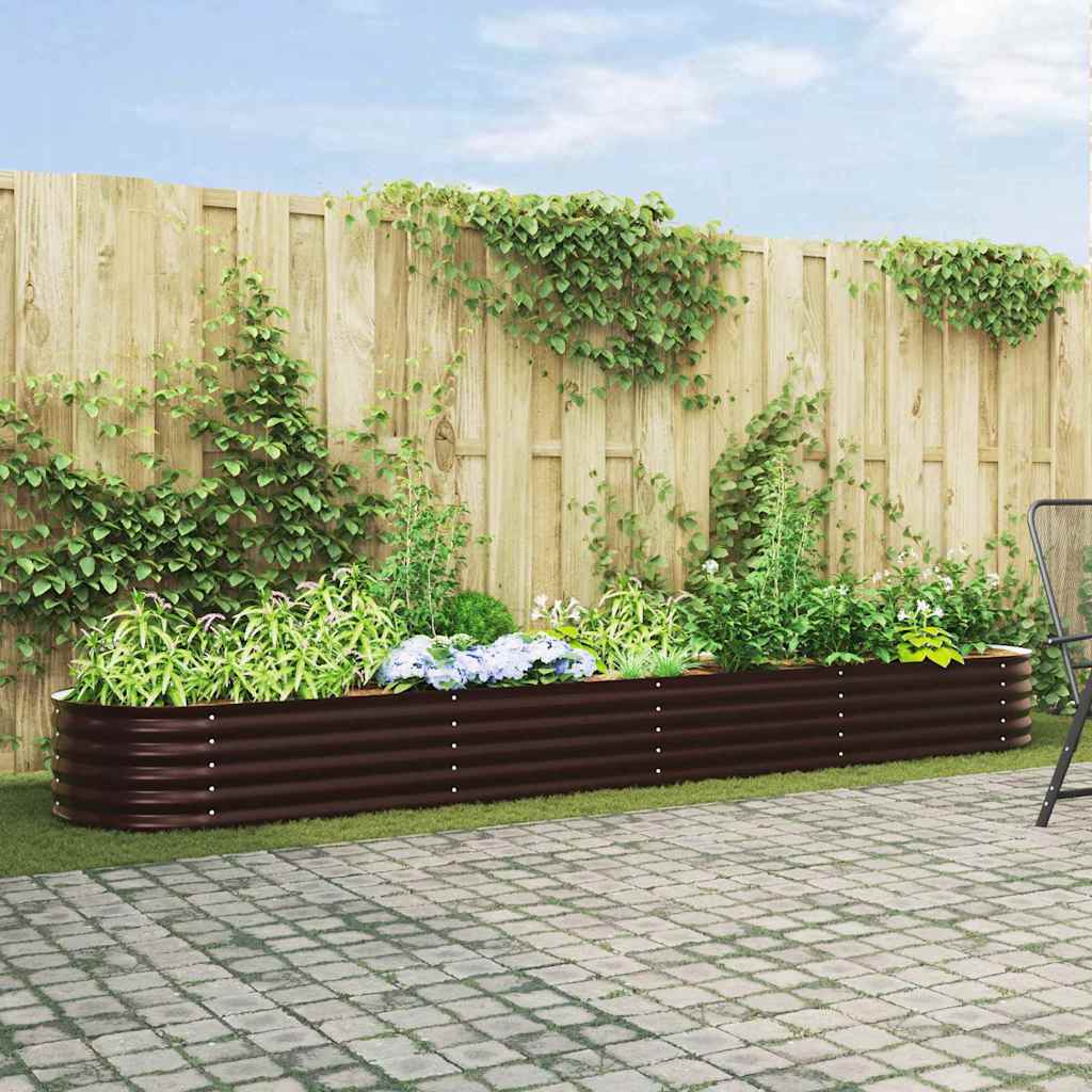 Garten-Hochbeet Verzinkter Stahl