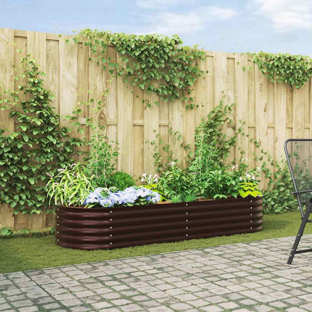 Garten-Hochbeet Verzinkter Stahl