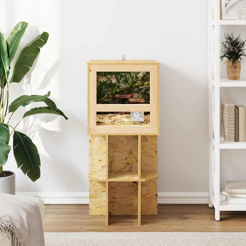 Terrarium Braun 40 X 40 X 90 Cm Osb