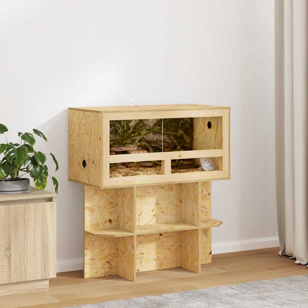 Terrarium Braun 80 X 40 X 90 Cm Osb