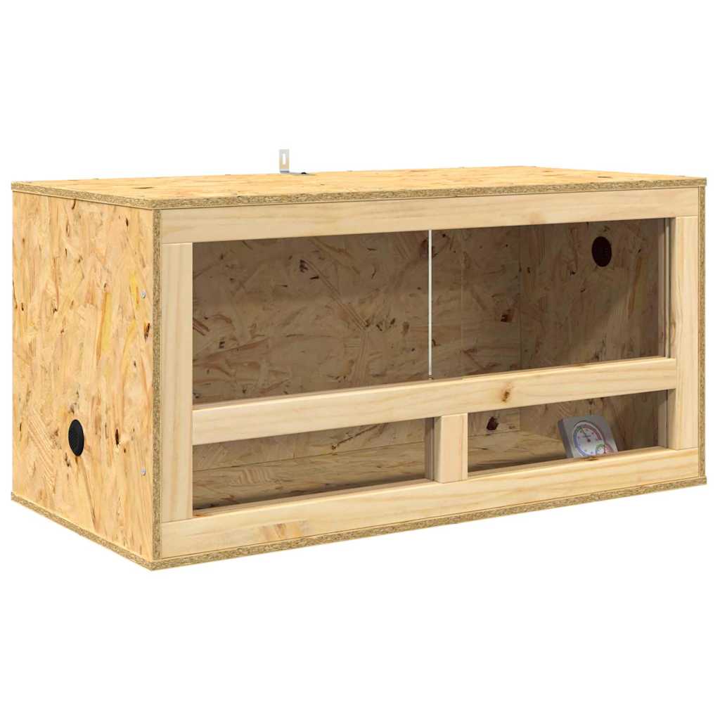 Terrarium Braun 80 X 40 X 90 Cm Osb