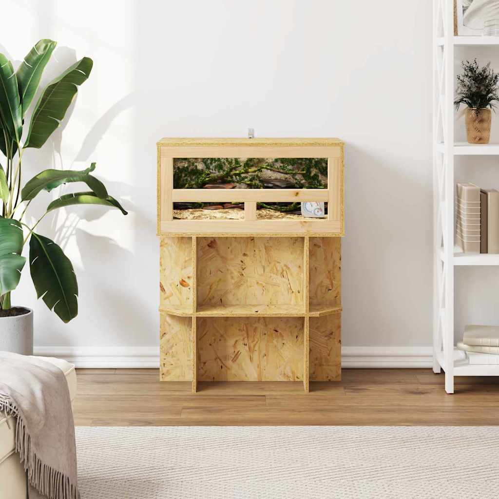 Terrarium Braun 60 X 30 X 80 Cm Osb