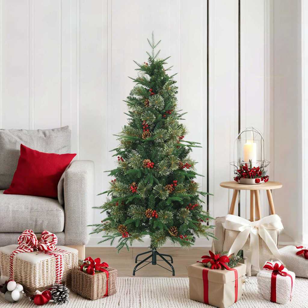 Künstlicher Klappbarer Weihnachtsbaum Mit Ständer