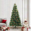 Künstlicher Klappbarer Weihnachtsbaum Mit Ständer
