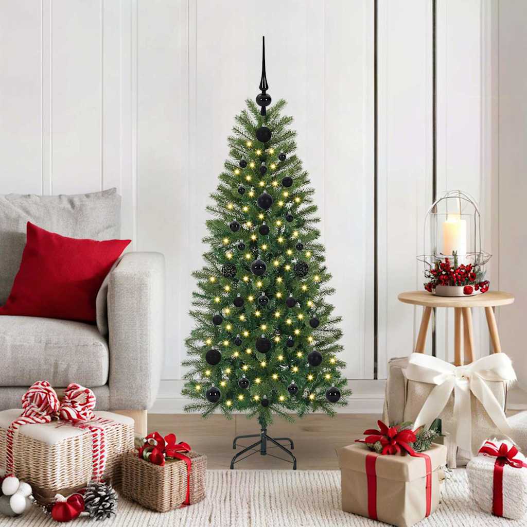 Künstlicher Weihnachtsbaum Mit 150 Leds Grün Pe Und Pvc