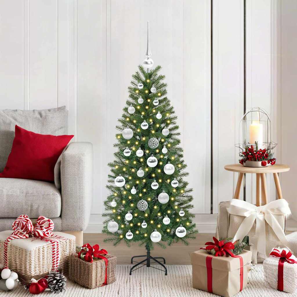 Künstlicher Weihnachtsbaum Mit 150 Leds Grün Pe Und Pvc