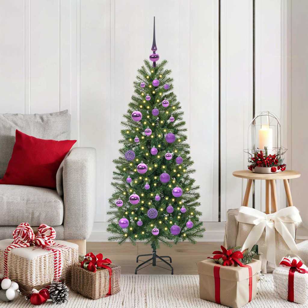 Künstlicher Weihnachtsbaum Mit 150 Leds Grün Pe Und Pvc