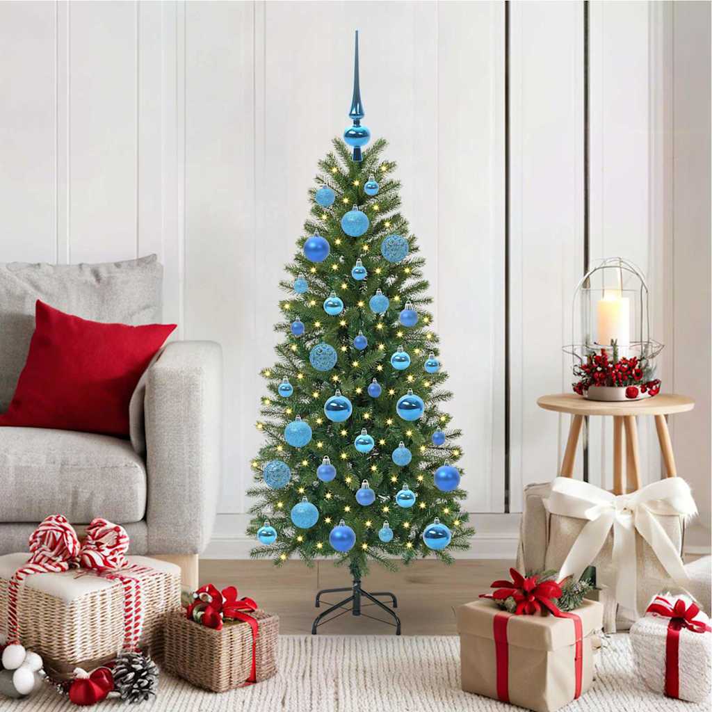 Künstlicher Weihnachtsbaum Mit 150 Leds Grün Pe Und Pvc