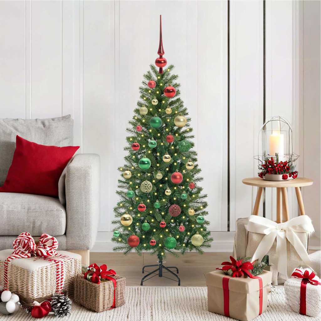 Künstlicher Weihnachtsbaum Mit 150 Leds Grün Pe Und Pvc