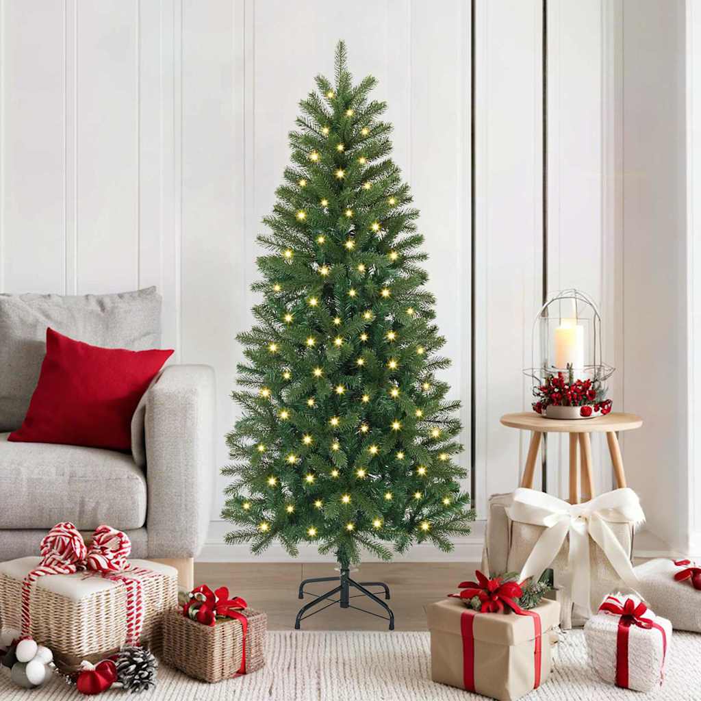 Künstlicher Weihnachtsbaum Mit 150 Leds Grün Pe Und Pvc