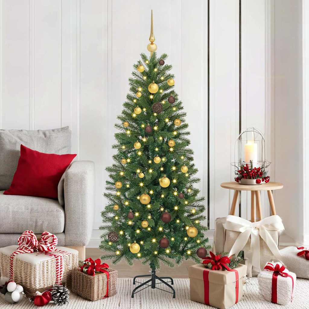 Künstlicher Weihnachtsbaum Mit 150 Leds Grün Pe Und Pvc