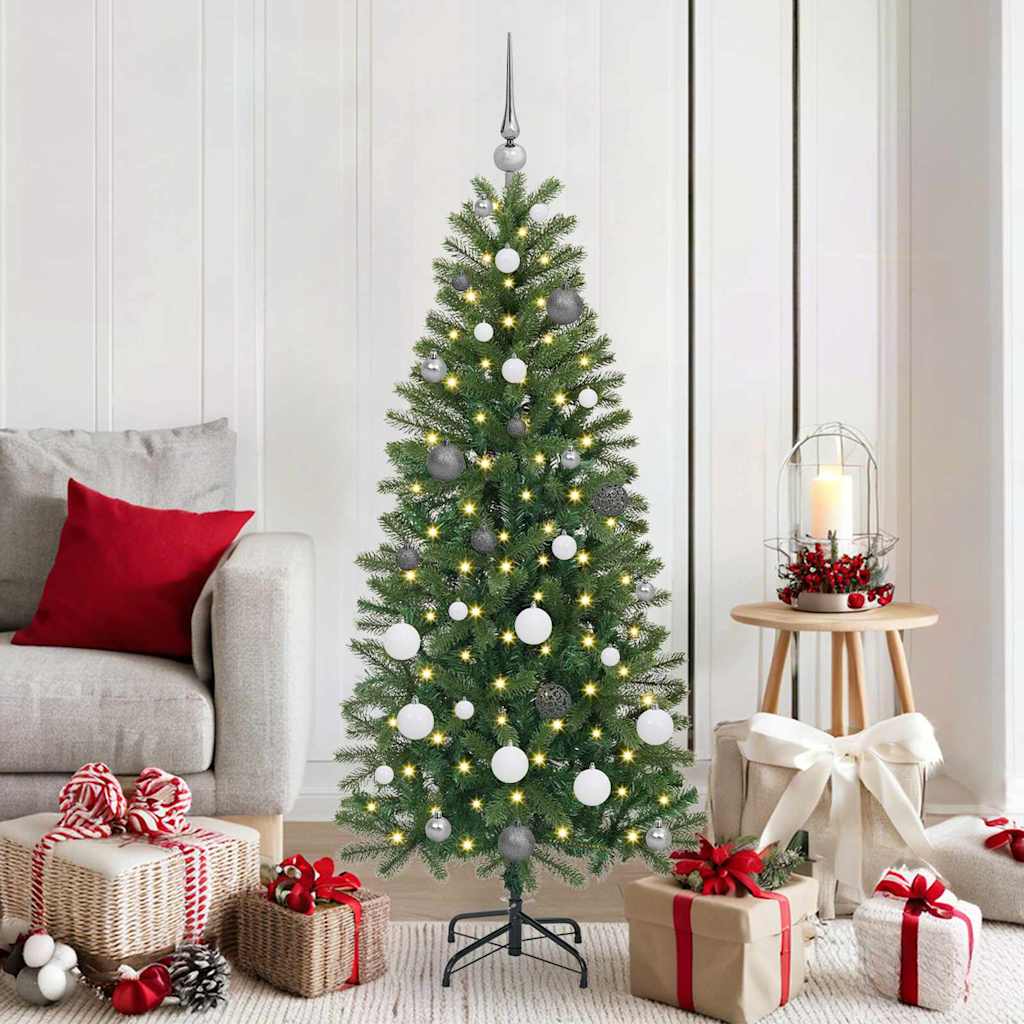 Künstlicher Weihnachtsbaum Mit 150 Leds Grün Pe Und Pvc