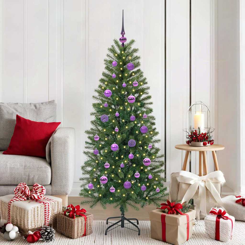 Künstlicher Weihnachtsbaum Mit 150 Leds Grün Pe Und Pvc