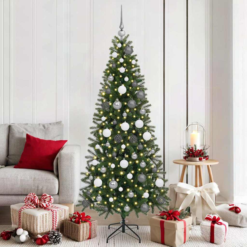 Künstlicher Weihnachtsbaum Mit 150 Leds Grün Pe Und Pvc