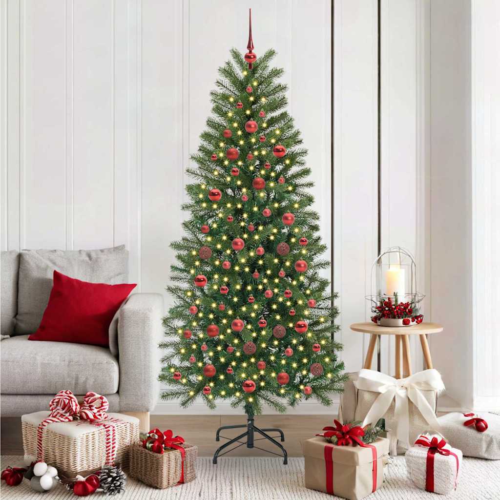 Künstlicher Weihnachtsbaum Mit 150 Leds Grün Pe Und Pvc