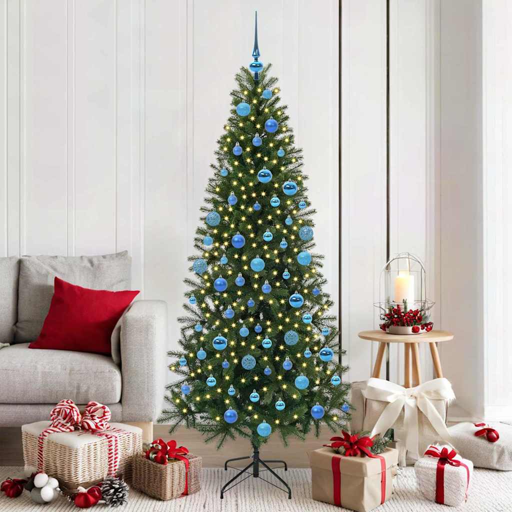 Künstlicher Weihnachtsbaum Mit 150 Leds Grün Pe Und Pvc