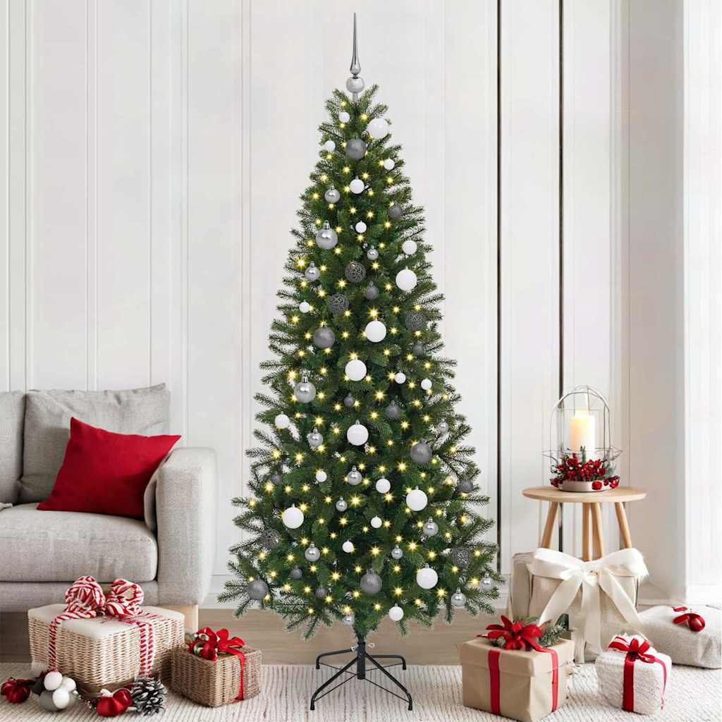 Künstlicher Weihnachtsbaum Mit 150 Leds Grün Pe Und Pvc