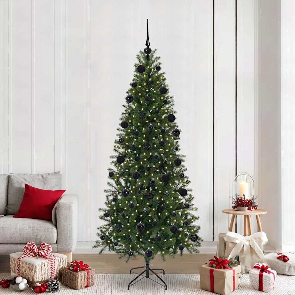 Künstlicher Weihnachtsbaum Mit 150 Leds Grün Pe Und Pvc