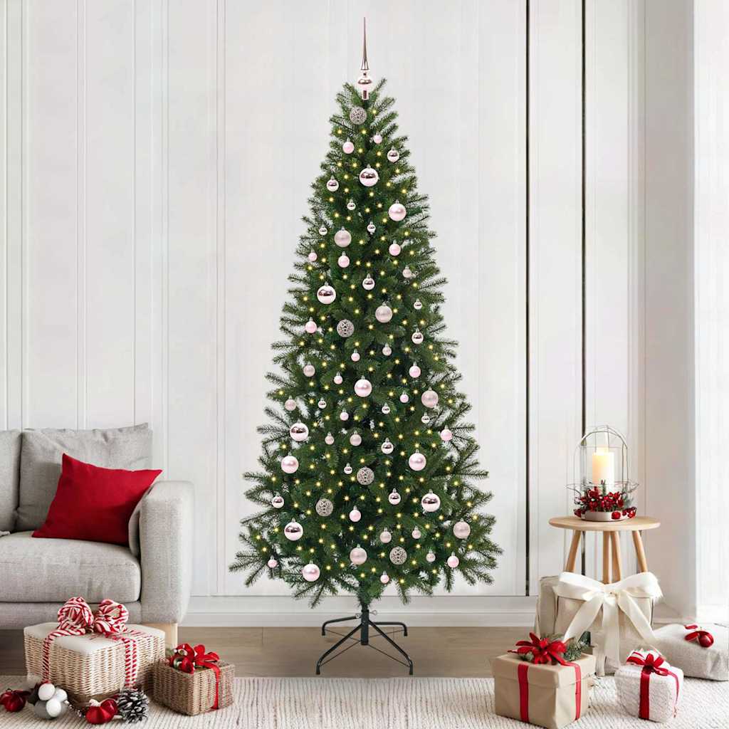 Künstlicher Weihnachtsbaum Mit 150 Leds Grün Pe Und Pvc